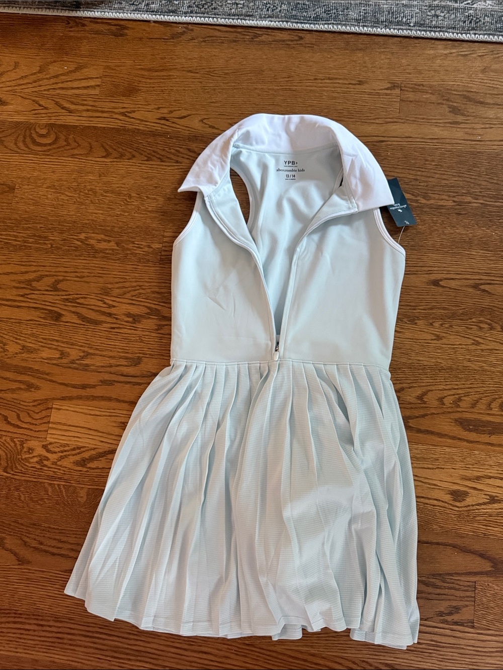 abercrombie kids White Sleeveless Athletic dress